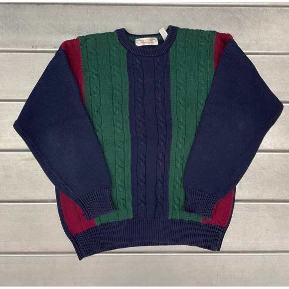 John Ashford Other - Vintage John Ashford Cable Knit Sweater Mens‎ Large
